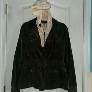 For Joseph fortune Corduroy Hooded Jacket